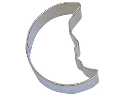 R&M Man In The Moon 3" Cookie Cutter in Durable, Economical, Tinplated Steel