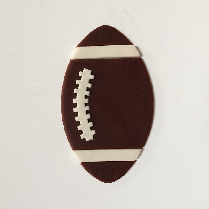Football Cookie Cutter Set (3 inches)