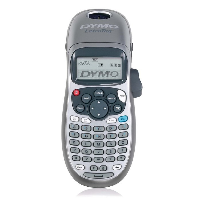 DYMO LetraTag LT-100H Plus Handheld Label Maker with 3 Bonus LetraTag Labeling Tapes (1955663) N2