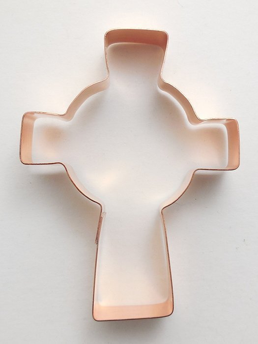 Celtic Cross Copper Cookie Cutter by The Fussy Pup