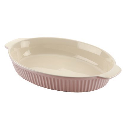 Typhoon Vintage Pink Oval Baking Dish Large