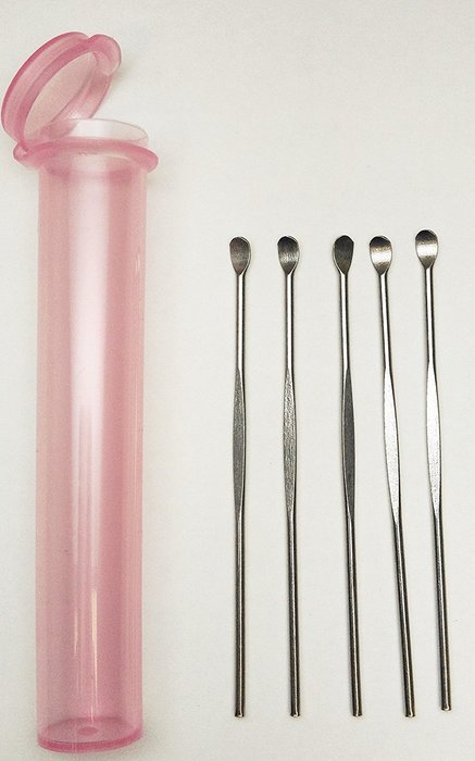 5 pc set Stainless Steel Mini tools Vape Kandy & Pax Oven Cleaning +Tube