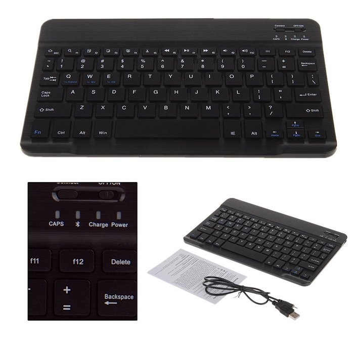 EEEKit 7 Items Bluetooth for Dragon Touch 10.1 Inch A1X Plus/A1X/A1/M10X/ Winbook TW100,Cover Case,Bluetooth Wireless... N2