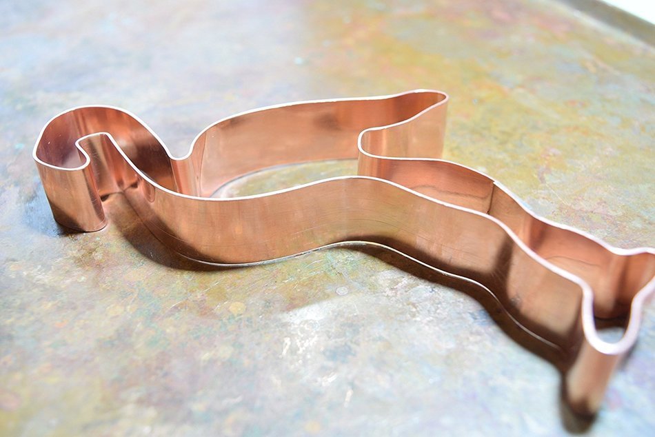 Simple Standing Pink Flamingo Cookie Cutter N3