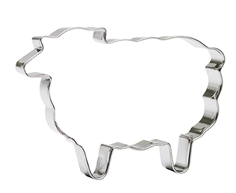 SVEICO 939457-1 Sheep Shaped Cookie Cutter, 11cm