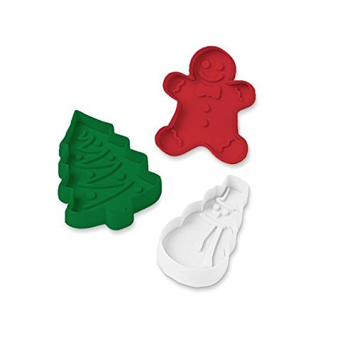 Holiday 3-in-1 Surprise Cookie Cutter Set