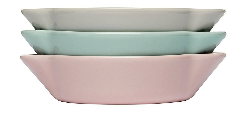 Sagaform Piccadilly Portioned sized oven dishes, 2 pack, pink N3
