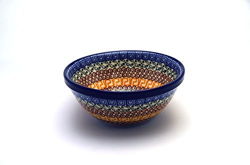 Polish Pottery Bowl - Medium Nesting (6 1/2") - Autumn