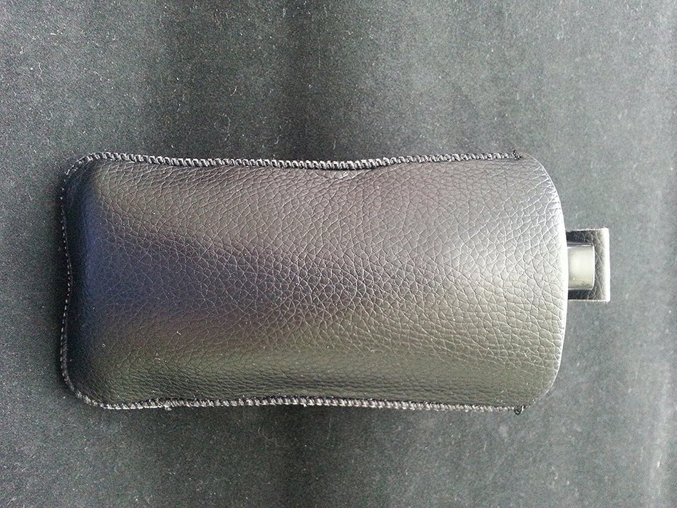 Handy Black Leather Sleeve Carrying Case for Kandy, PAX 1 & 2 - Protective Accessory & Storage Tube N5