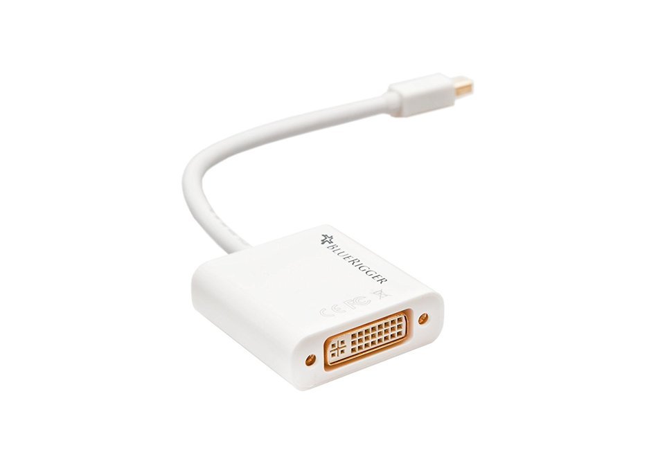 BlueRigger Mini DisplayPort (Thunderbolt) to DVI Female Adapter Cable N3