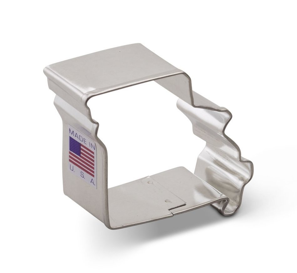 Ann Clark Missouri Cookie Cutter - 2.5 Inches - Tin Plated Steel