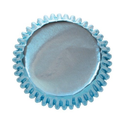 Light Blue Foil Cupcake Cases