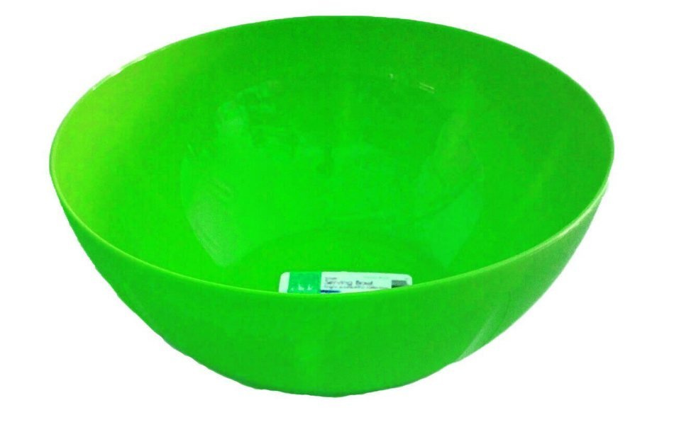 Set of 3 Click Home Design Large Blue 10" x 4.25" Serving and Mixing Bowls 135 Fluid Oz (3, Blue) N5