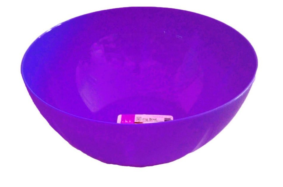 Set of 3 Click Home Design Large Blue 10" x 4.25" Serving and Mixing Bowls 135 Fluid Oz (3, Blue) N7