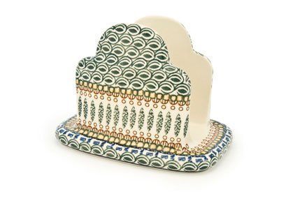 Polish Pottery Tuscany Napkin Holder