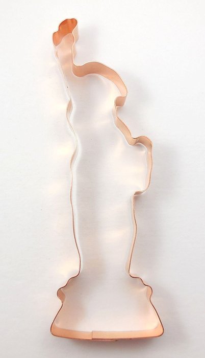 The Statue of Liberty Copper Cookie Cutter