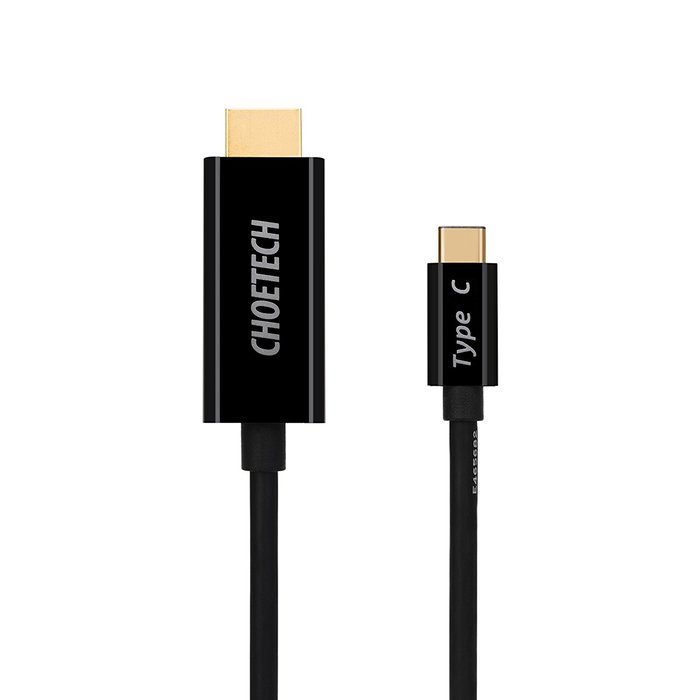 USB C to HDMI Cable (5.9ft/1.8m), CHOETECH USB 3.1 Type C Male (Thunderbolt 3 Compatible) to HDMI Male 4K Cable...