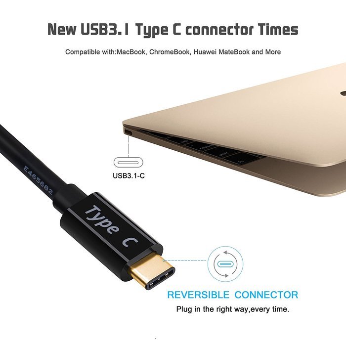 USB C to HDMI Cable (5.9ft/1.8m), CHOETECH USB 3.1 Type C Male (Thunderbolt 3 Compatible) to HDMI Male 4K Cable... N5