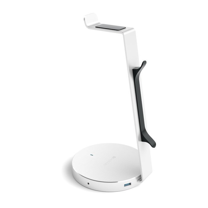 Satechi Aluminum USB Headphone Stand Holder with Three USB 3.0 Ports and 3.5mm AUX port - Suitable For All Headphone... N8
