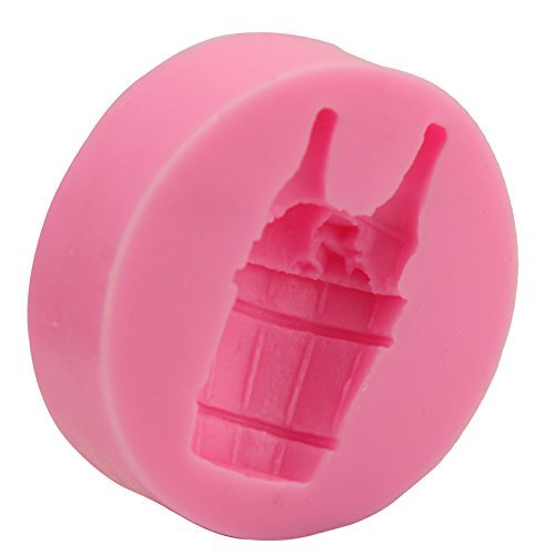 Beer Barrel Silicone Cake Mould Fondant Sugar Craft Chocolate Decorating Tool N3