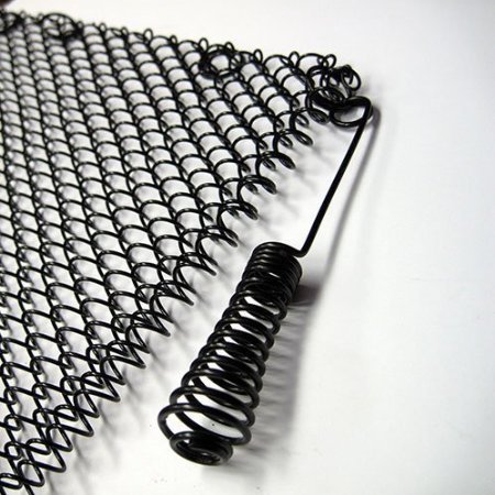 Fireplace Replacement Heavy Duty Mesh Only Screens 2) 27" High x 24" Wide N2