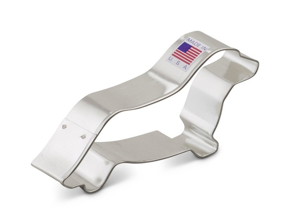 Ann Clark Dachshund Cookie Cutter - 4.25 Inches - Tin Plated Steel
