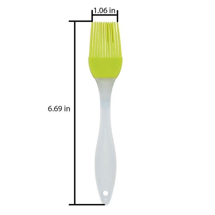 Foreasy Pastry Brush Grill Brush Basting Brush Food Grade Silicon Body Safe Set of 4 N12