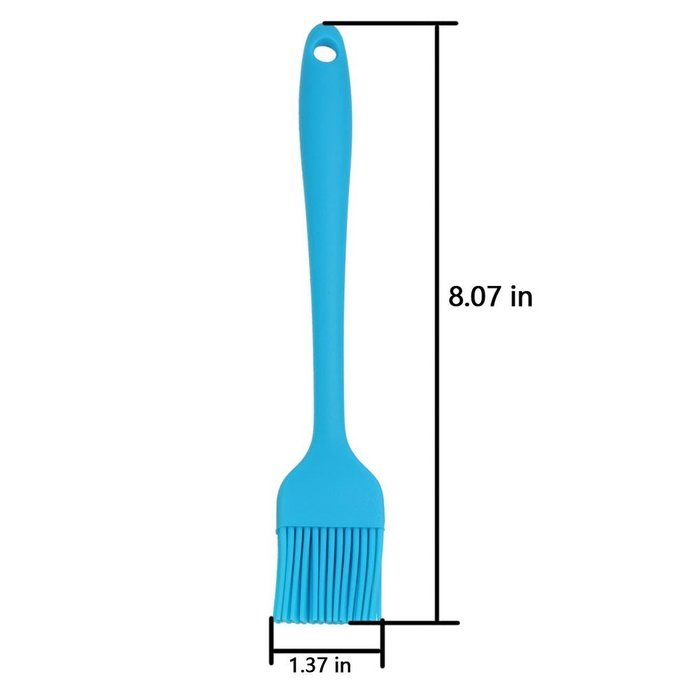 Foreasy Pastry Brush Grill Brush Basting Brush Food Grade Silicon Body Safe Set of 4 N16