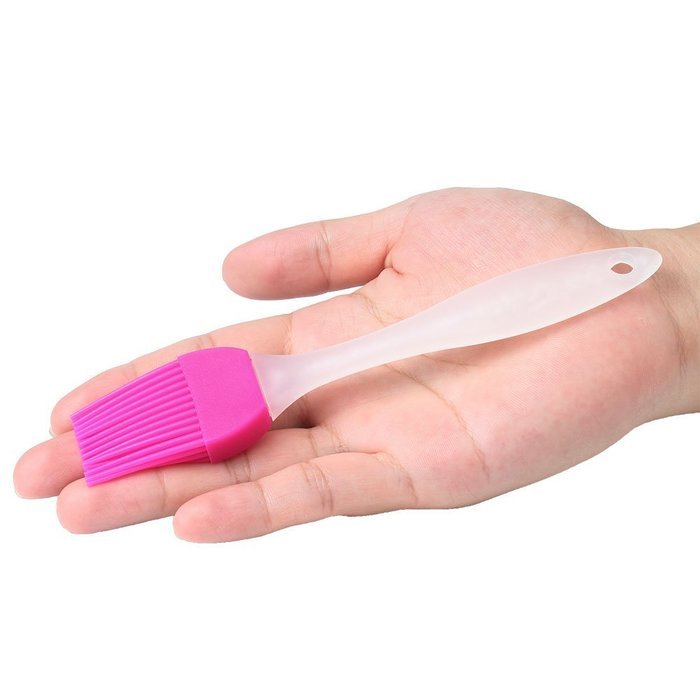 Foreasy Pastry Brush Grill Brush Basting Brush Food Grade Silicon Body Safe Set of 4 N35