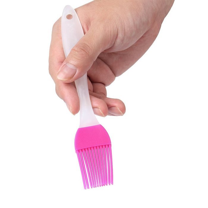 Foreasy Pastry Brush Grill Brush Basting Brush Food Grade Silicon Body Safe Set of 4 N36