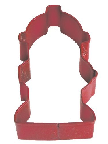 R&M Fire Hydrant 3" Cookie Cutter Red With Brightly Colored, Durable, Baked-on Polyresin Finish