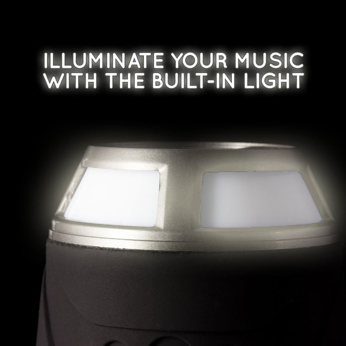 KONCERT Kapsule ALL In One Portable NFC Bluetooth Wireless Speaker BLACK with 4000mah Li-ion USB Charging Support... N4