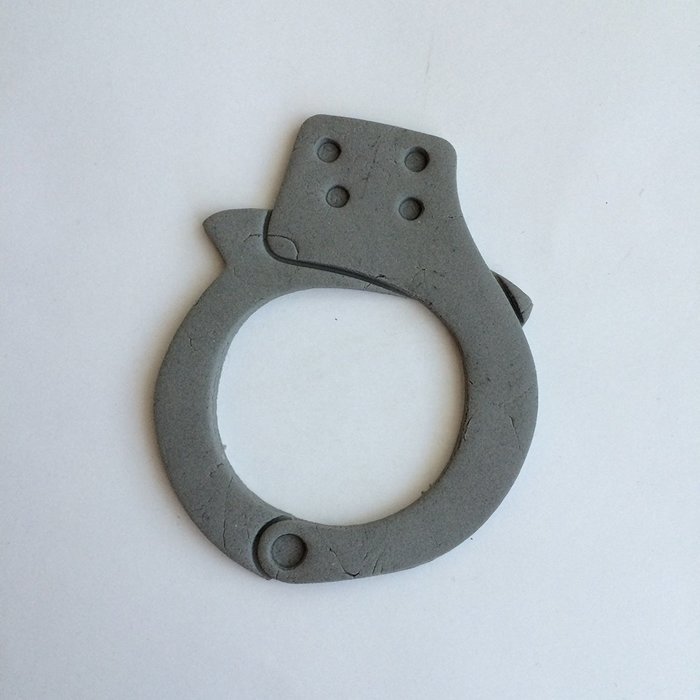 Handcuffs 100 Cookie Cutter (5.5 inches)