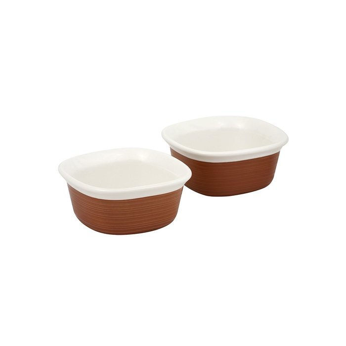 CorningWare Etch 2.5 quart Oblong Dish with Glass Cover in Sand N4