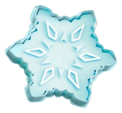 CybrTrayd RM-0403 R&M Snowflake 2.75" Cookie Stamper, Blue