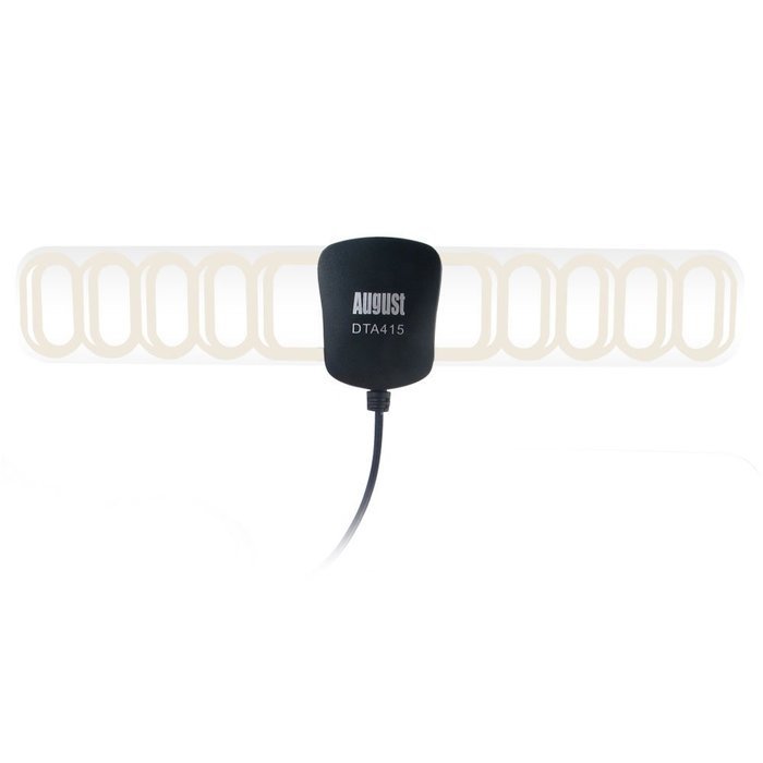 August DTA240 High Gain Digital TV Aerial - Portable Indoor/Outdoor Digital Antenna for USB TV Tuner / ATSC Television... N33