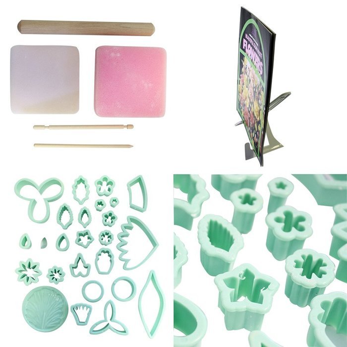 32 Piece Sugarcraft set includes cutter, guides, tools - By Kurtzy TM N3