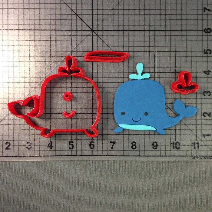 Baby Whale 103 Cookie Cutter (5.5 Inches) N2