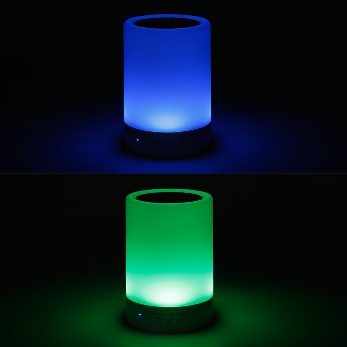 YKS Wireless Bluetooth Speakers, Portable Multifunctional Bluetooth Speaker with Smart Touch LED Mood Lamp, Muisc... N5