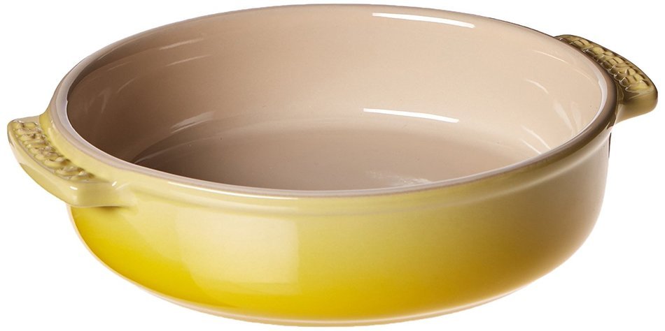 Le Creuset of America Stoneware Tapas Dish, 17-Ounce, Soleil