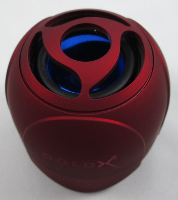 GoldX Bluetooth Speaker Red