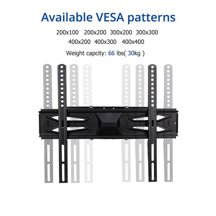 Fleximounts A22 full motion articulating TV wall mount tilt swivel bracket fit for 32"-55" N3