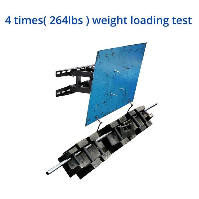 Fleximounts A22 full motion articulating TV wall mount tilt swivel bracket fit for 32"-55" N4