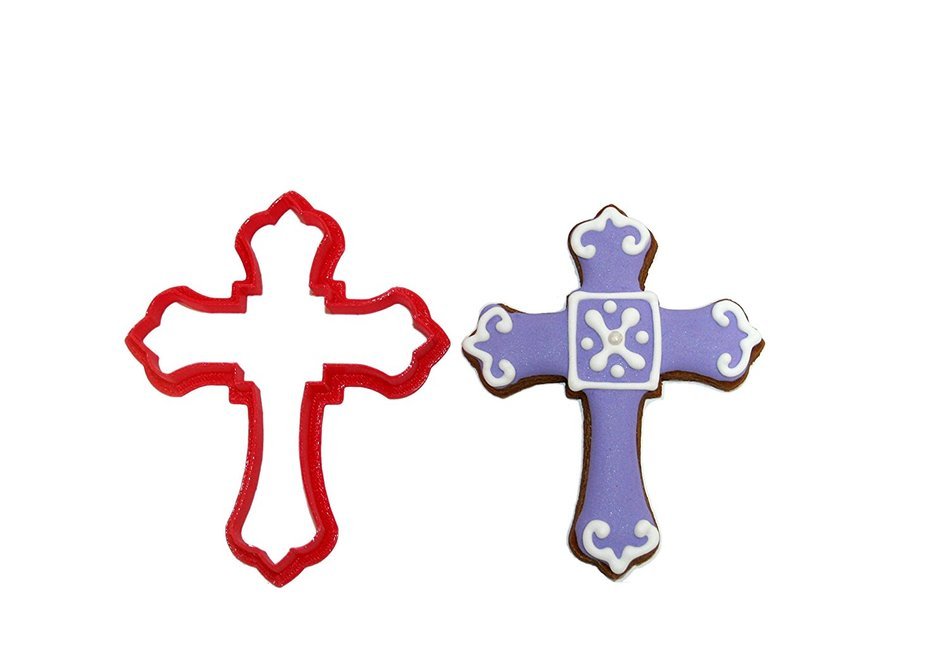 Trefoil Cross Cookie Cutter