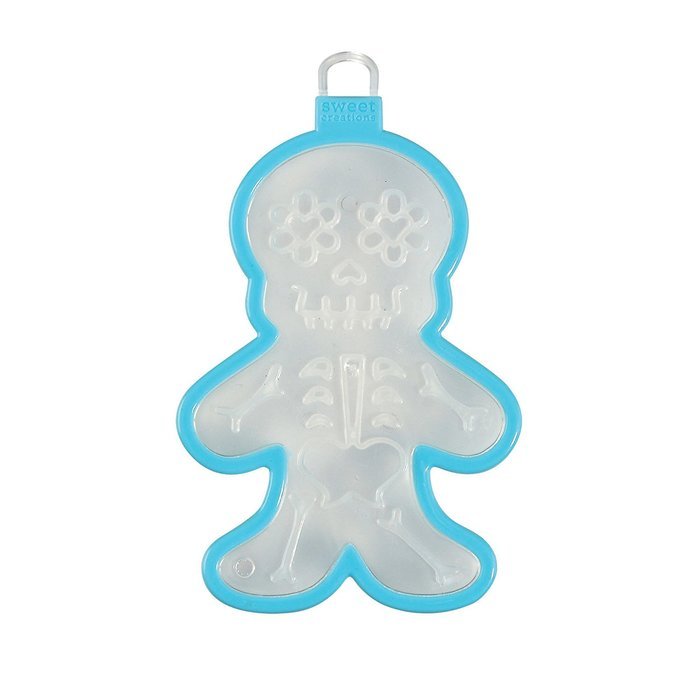Sweet Creations Day of the Dead 3D Skeleton Cookie Cutter and Stamp