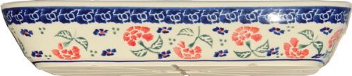 Polish Pottery Baking Dish 8"x10" N7