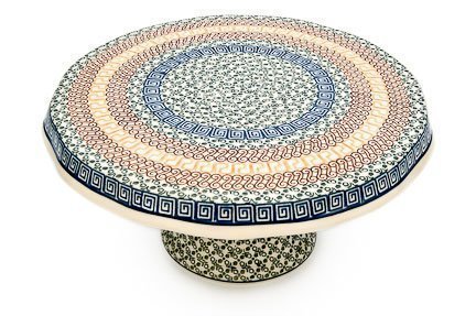 Polish Pottery Athena Cake Plate
