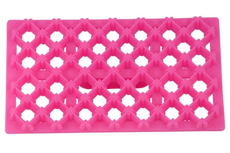FOUR-C Decorating Tools Sugarcraft Embossed Cutter Fondant Cutter Cupcake Supplies Color Red N2