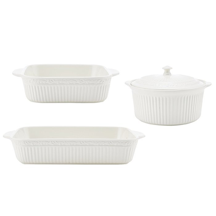 Mikasa Italian Countryside 3-Piece Bakeware Set