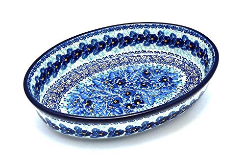 Polish Pottery Baker - Oval - Medium - Unikat Signature U3639